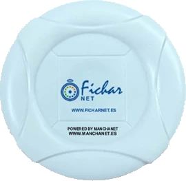 Baliza Bluetooth con la marca FicharNet para validar la presencia en el centro de trabajo